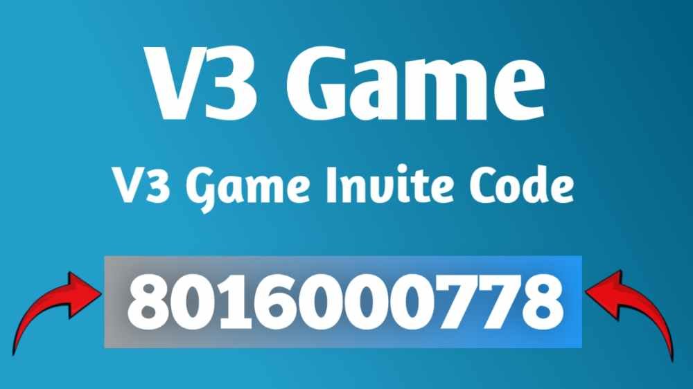 V3 Game Invite Code [8016000778]